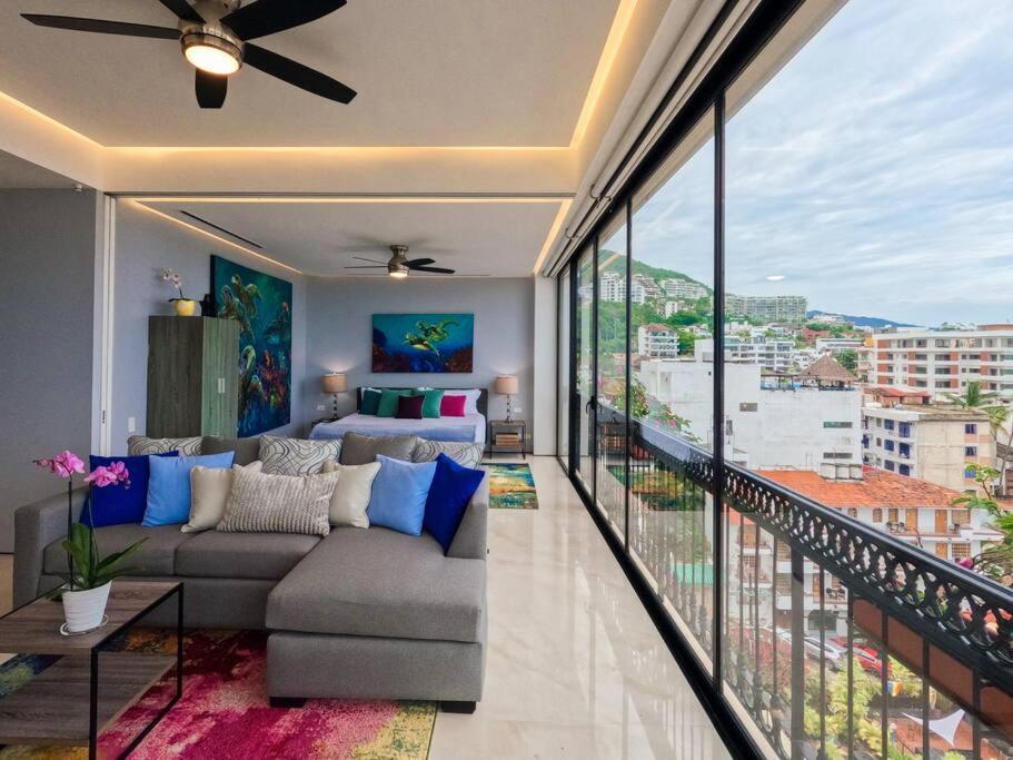 Luxury Oceanview Modern Condo Puerto Vallarta Dış mekan fotoğraf