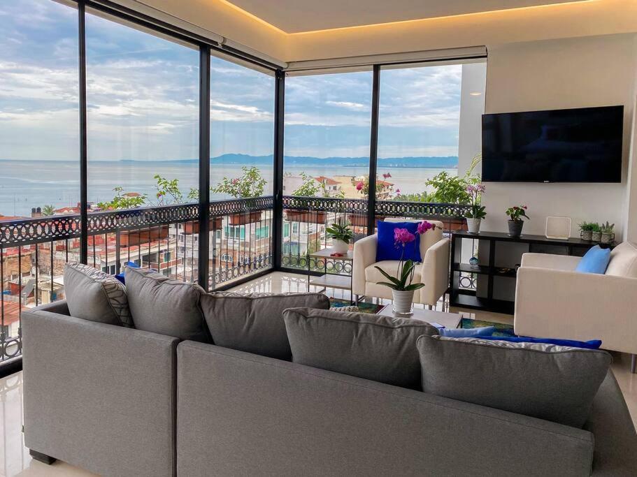 Luxury Oceanview Modern Condo Puerto Vallarta Dış mekan fotoğraf