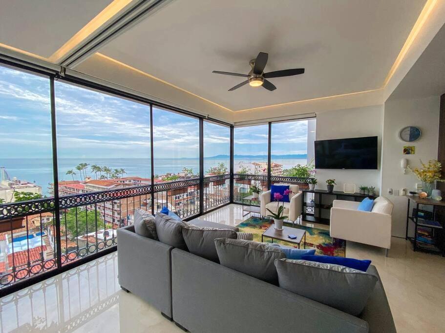 Luxury Oceanview Modern Condo Puerto Vallarta Dış mekan fotoğraf