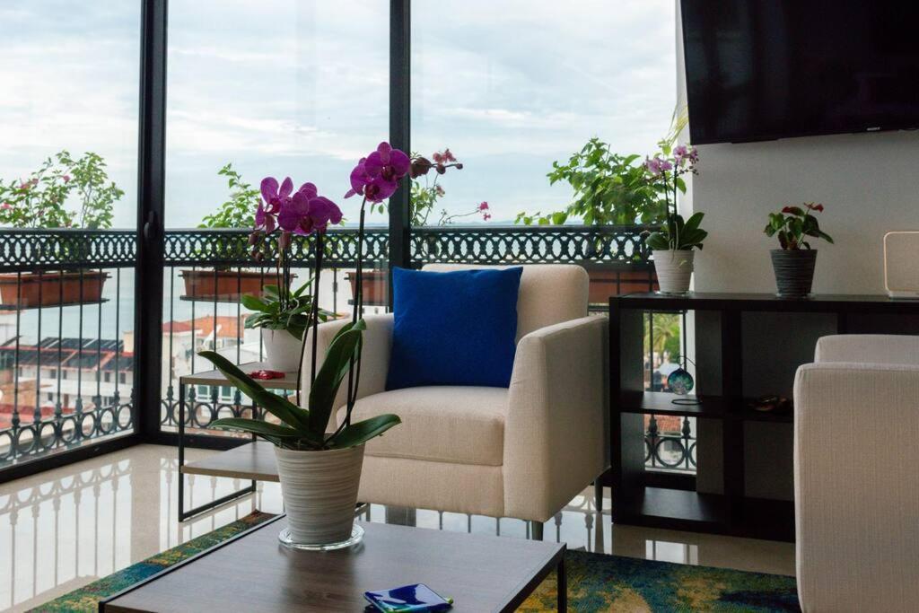 Luxury Oceanview Modern Condo Puerto Vallarta Dış mekan fotoğraf