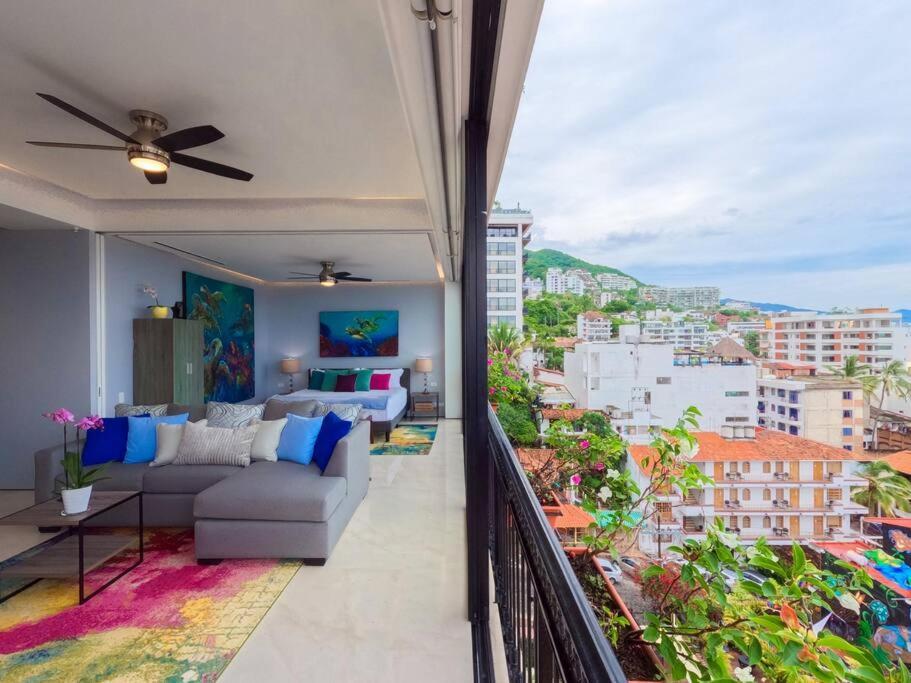 Luxury Oceanview Modern Condo Puerto Vallarta Dış mekan fotoğraf