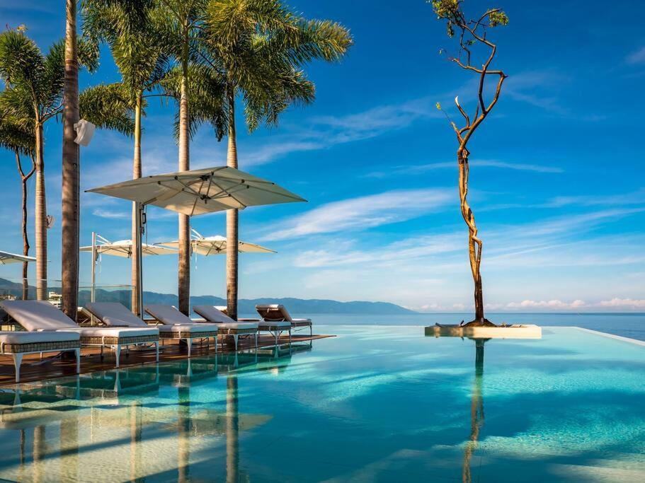 Luxury Oceanview Modern Condo Puerto Vallarta Dış mekan fotoğraf