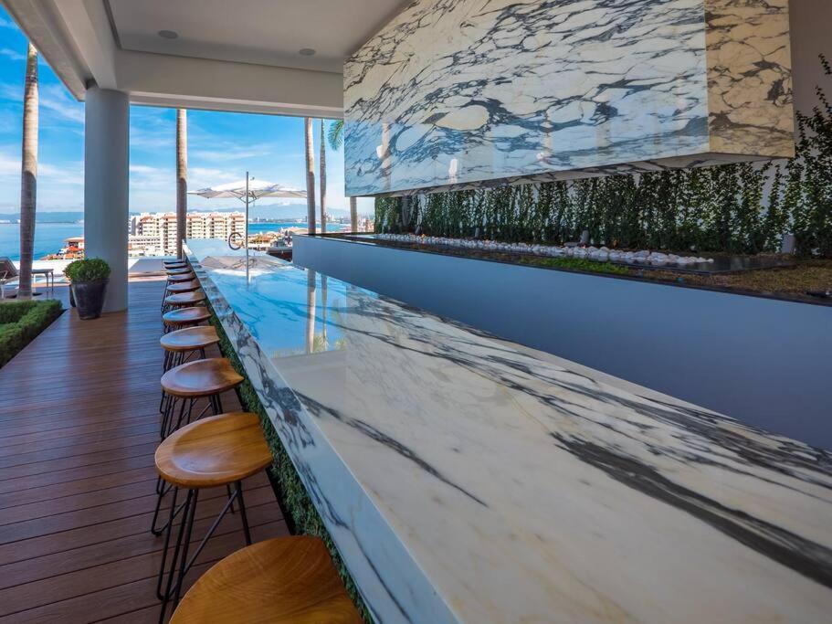 Luxury Oceanview Modern Condo Puerto Vallarta Dış mekan fotoğraf